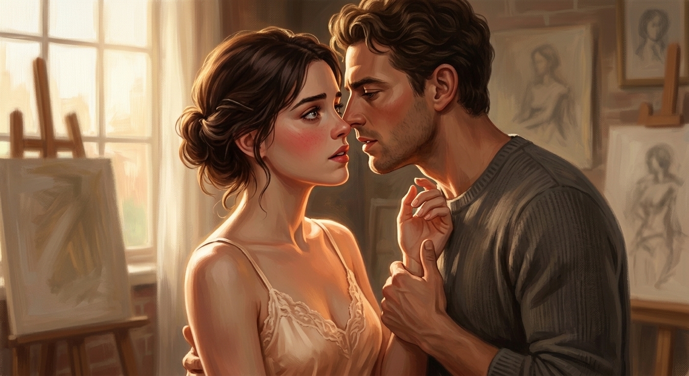 Szene aus der Liebesgeschichte