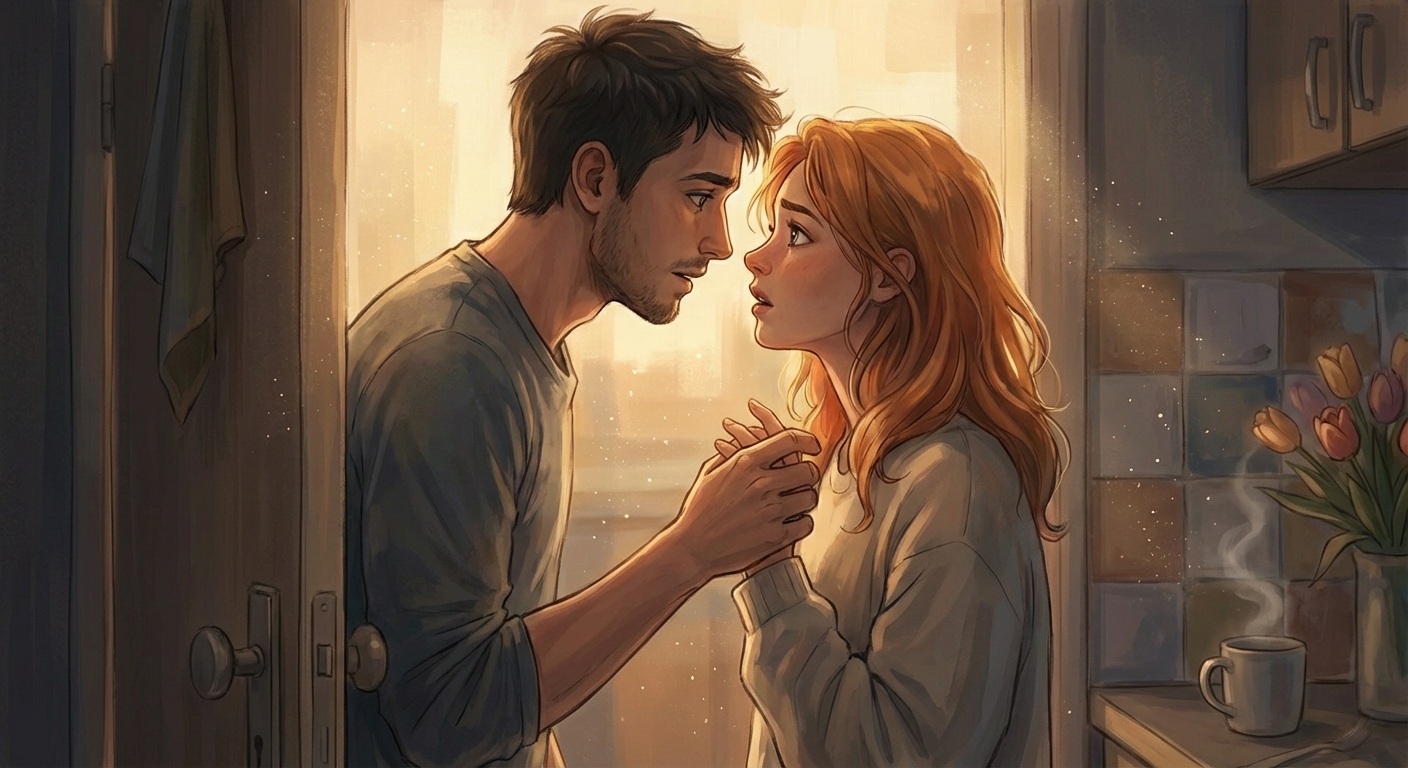 Szene aus der Liebesgeschichte