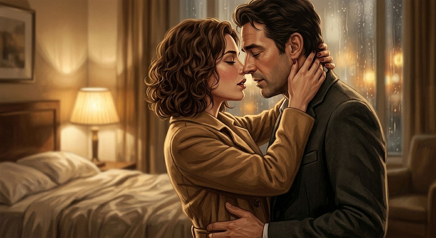 Szene aus der Liebesgeschichte