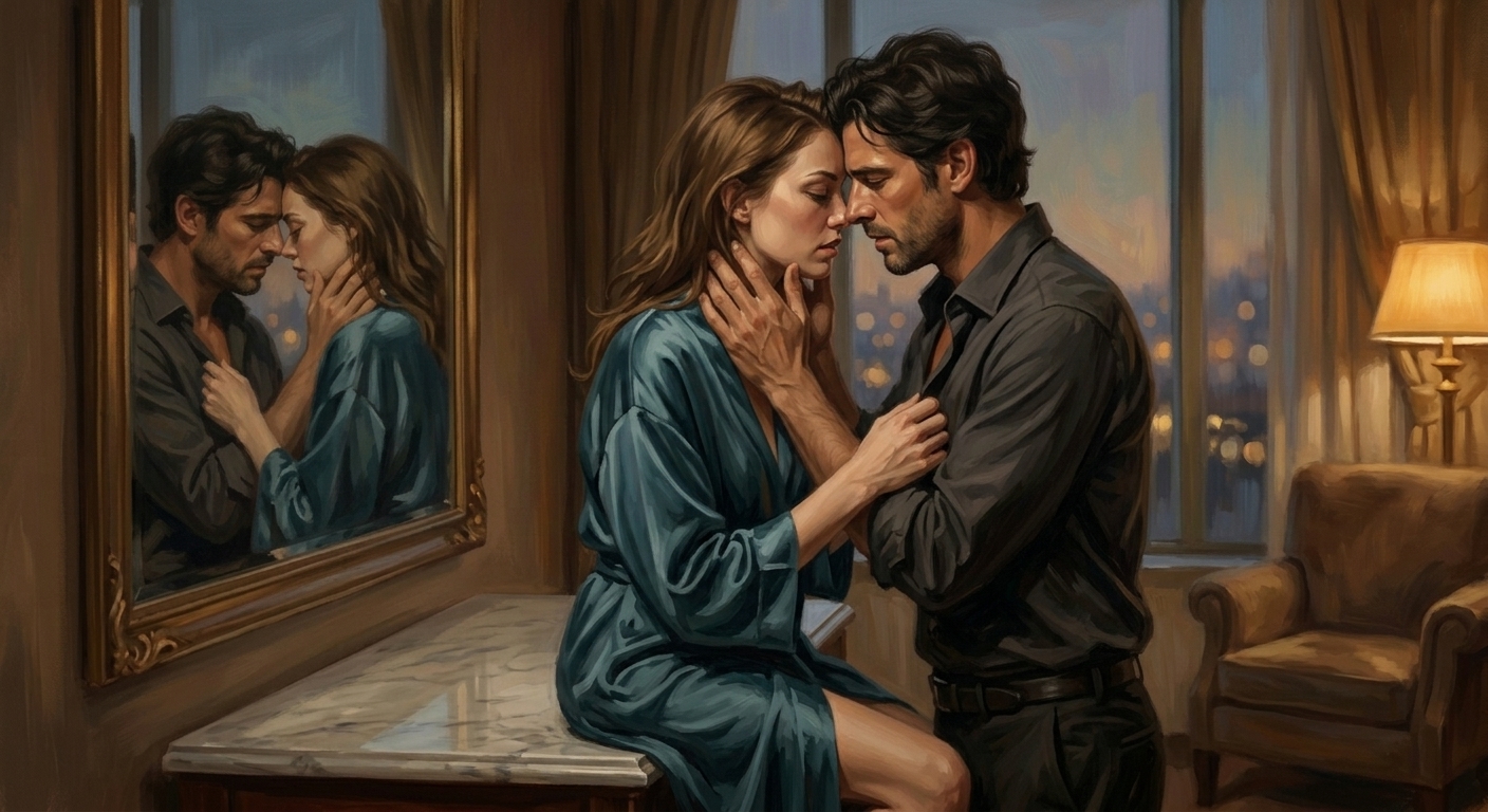 Szene aus der Liebesgeschichte