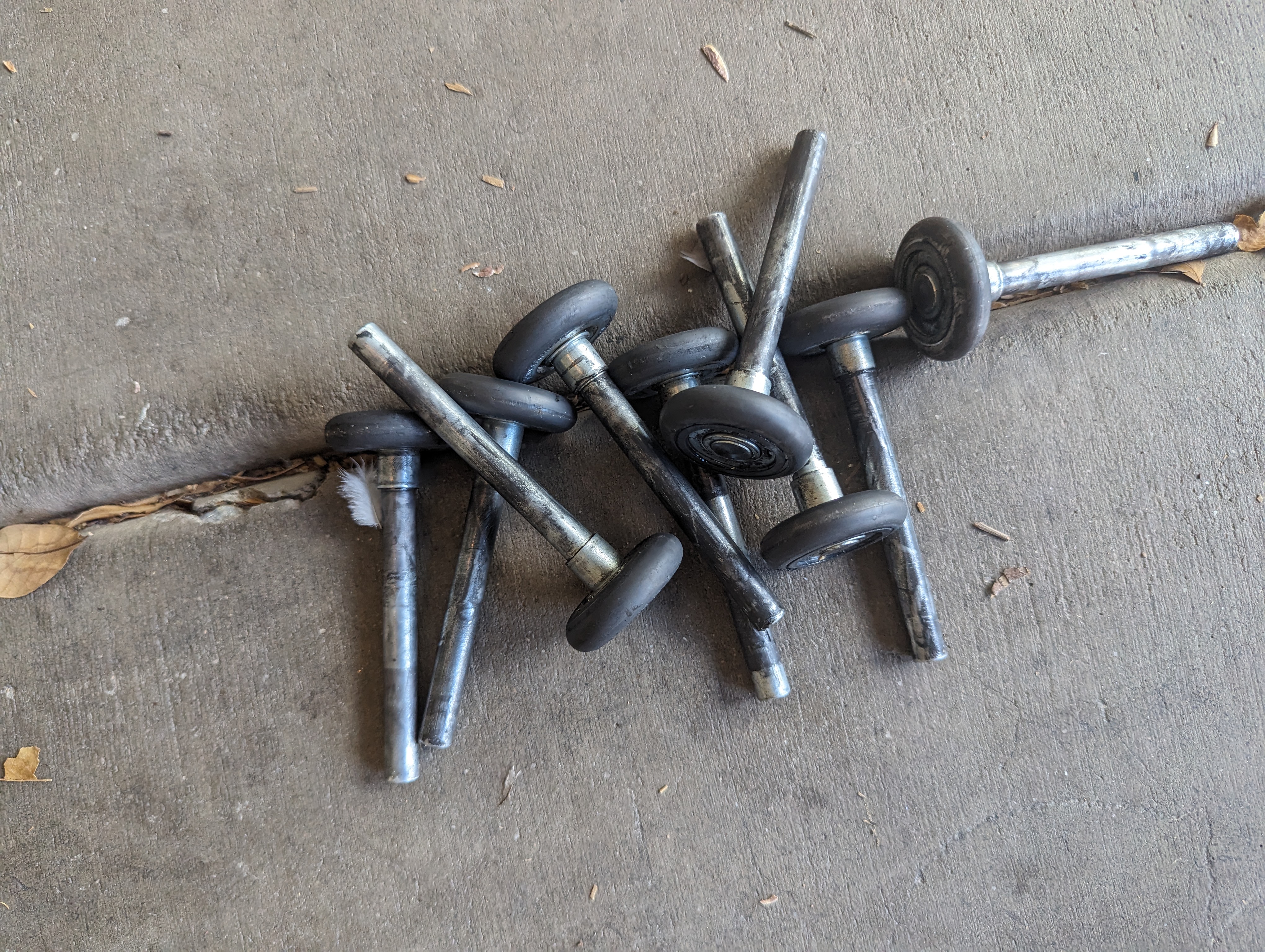 Garage door roller replacement by Hinged Overhead Door