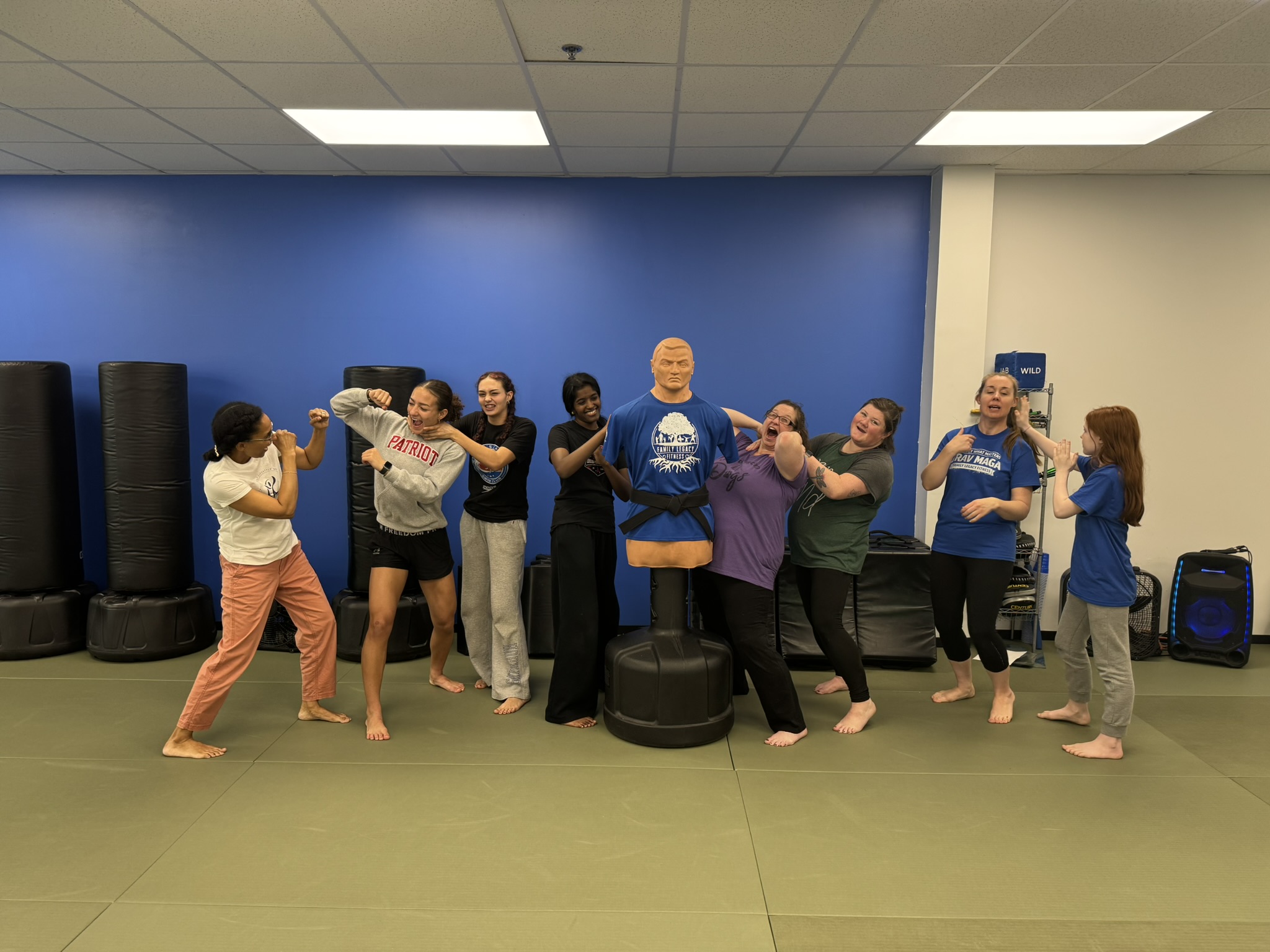 Self Defense and Women Self Defense in Manassas Va at Family Legacy Fitness & Martial Arts