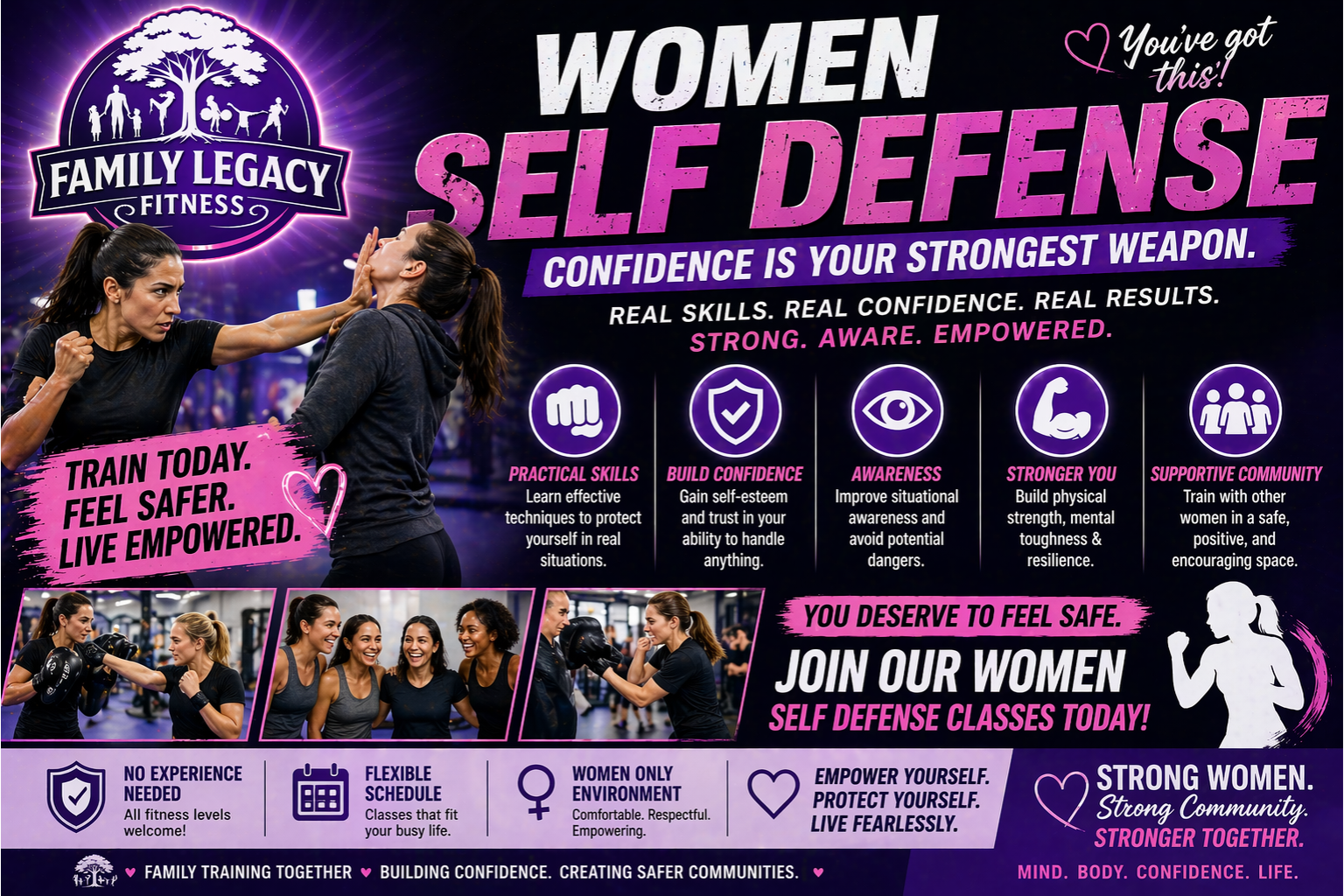 Women Self Defense in Manassas Va