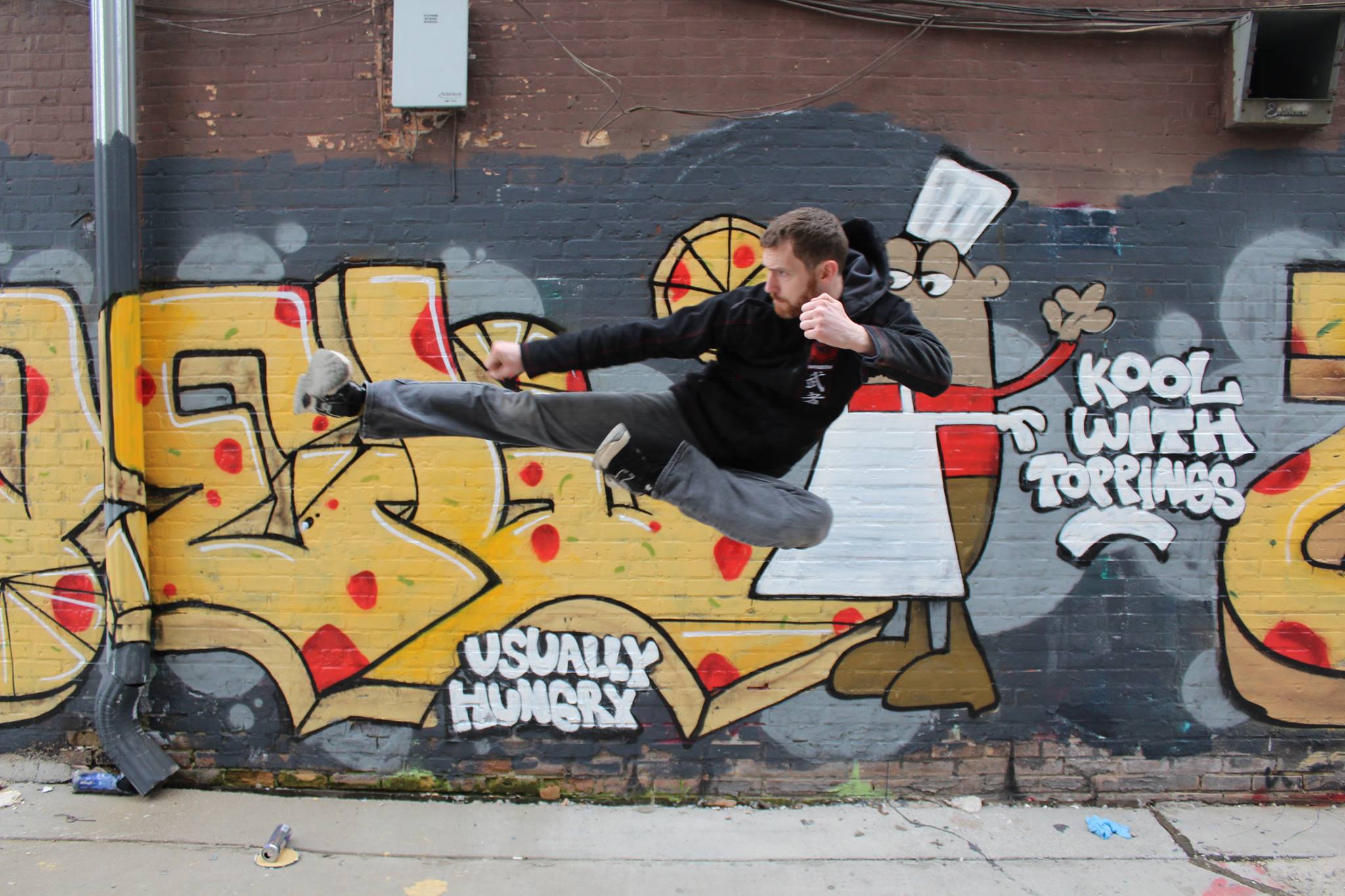 Tim Rook Flying Side Kick