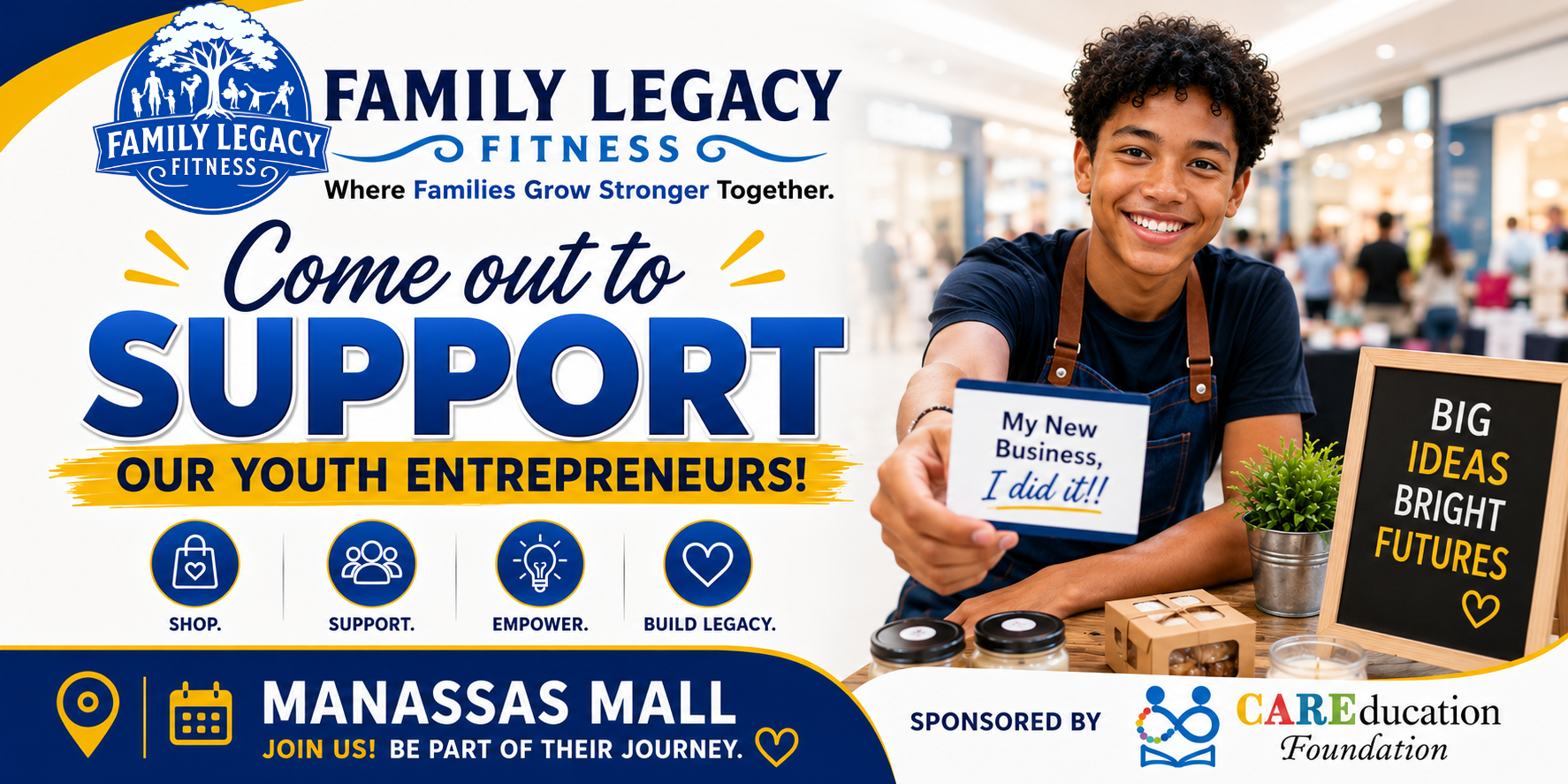 Young Entrepreneur Events at Family Legacy Fitness