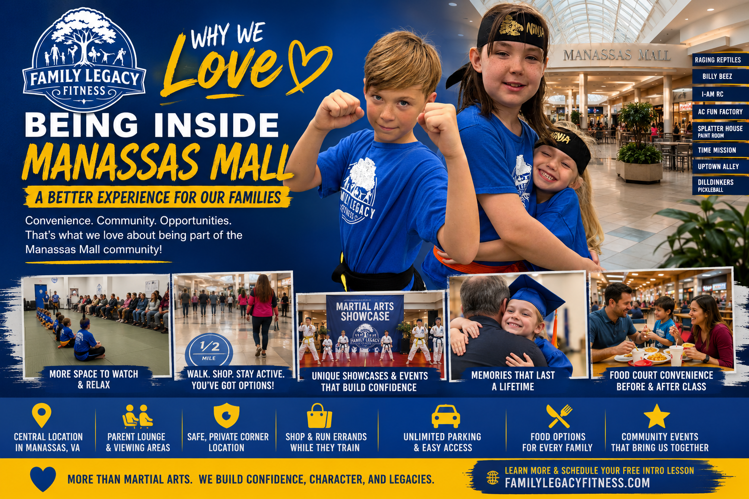 Why kids love martial arts in Manassas Mall