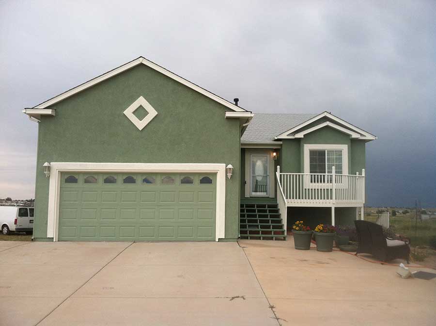 Exterior painting project in Fountain, CO