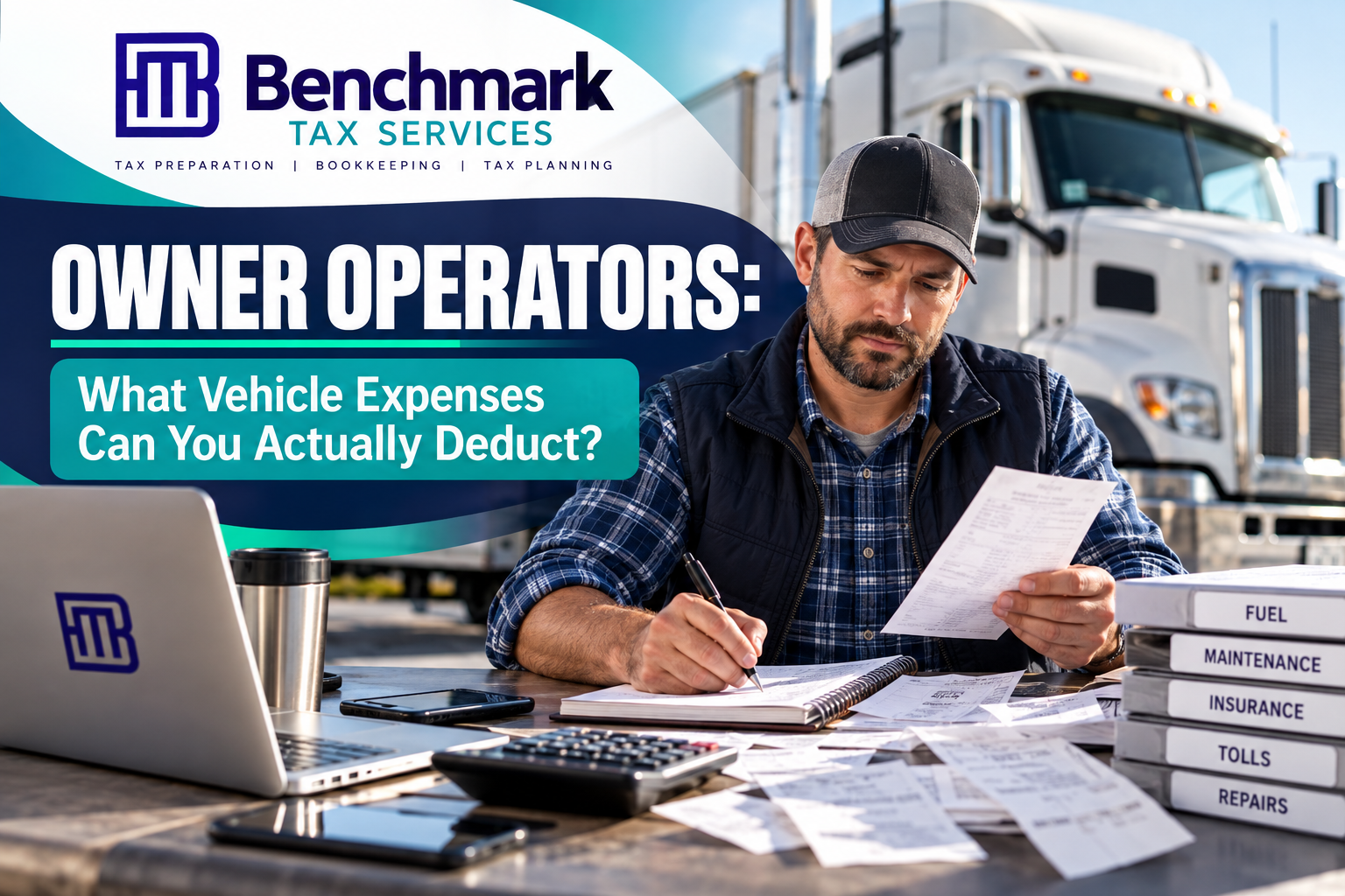 Owner Operators: What Vehicle Expenses Can You Actually Deduct?