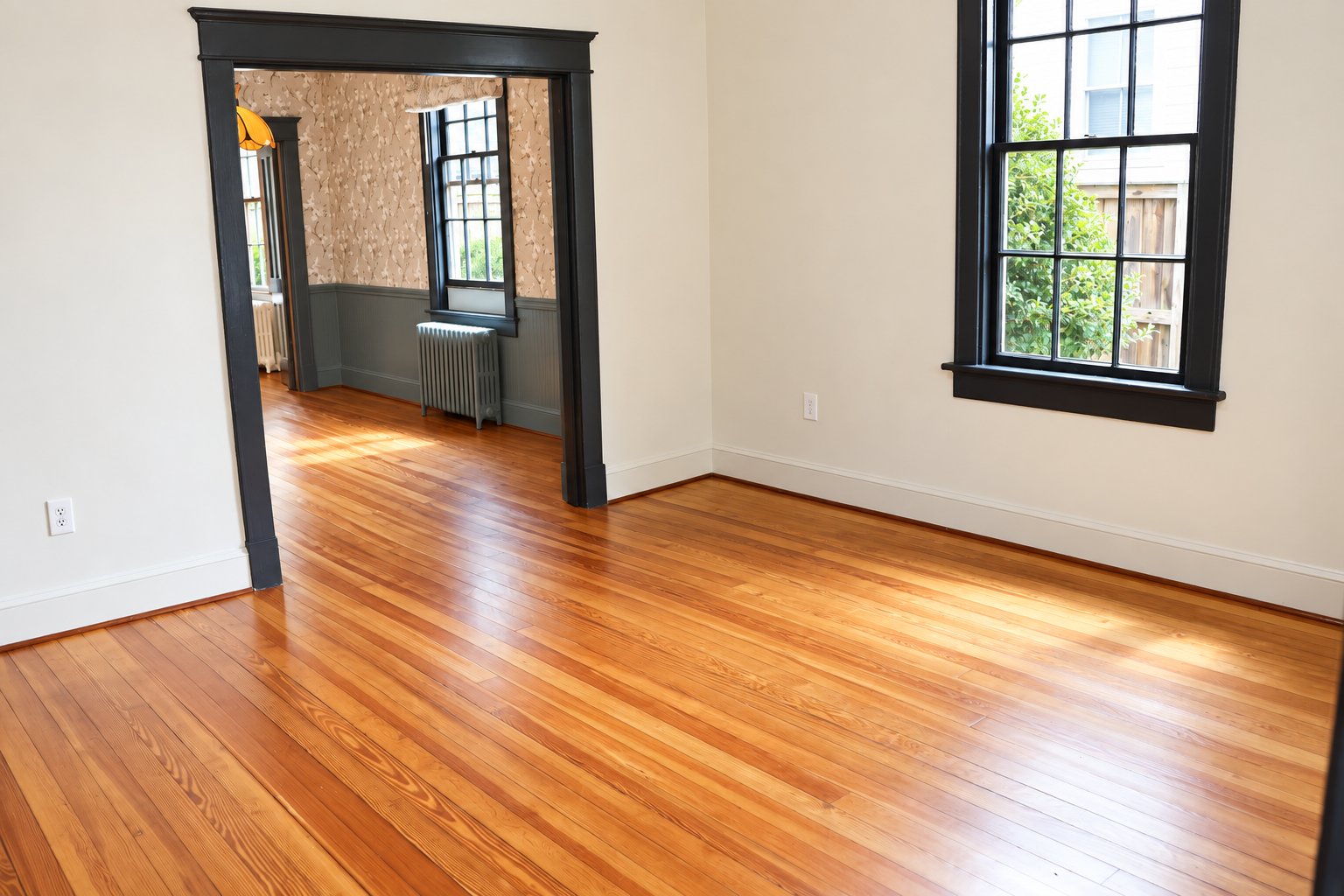 Living room at 107 Walnut St