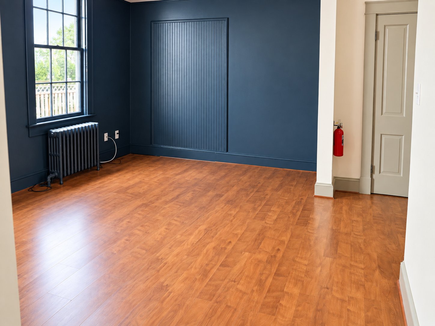Family room at 107 Walnut St