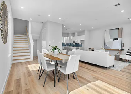 Main level at 903 Quitman St, Unit B