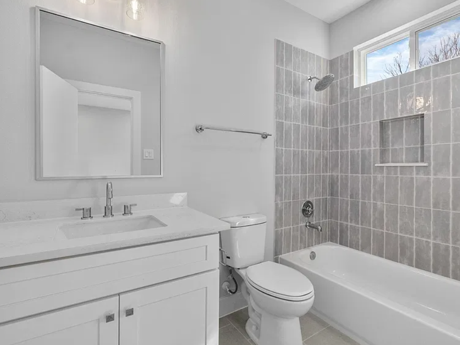 Bathroom at 903 Quitman St, Unit B