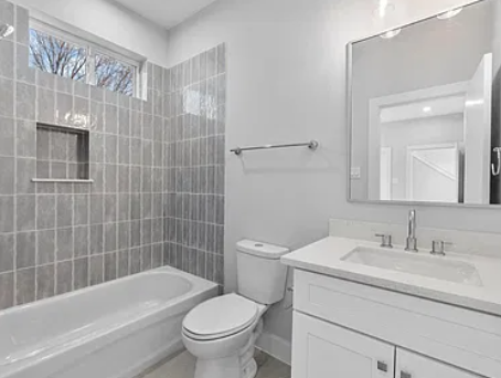 Bathroom at 903 Quitman St, Unit B