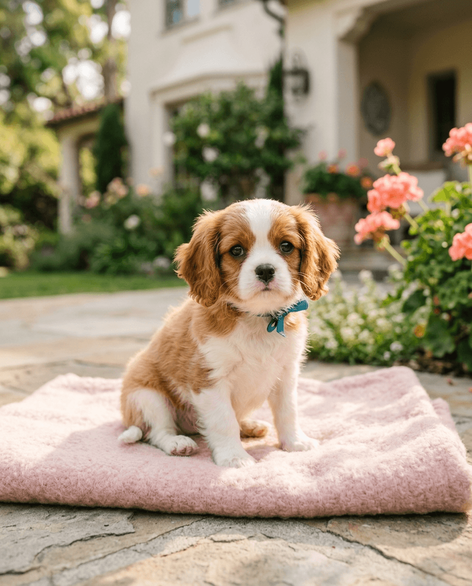 Puppy's First Groom at Starburst Spa Mobile Pet Grooming in Altadena
