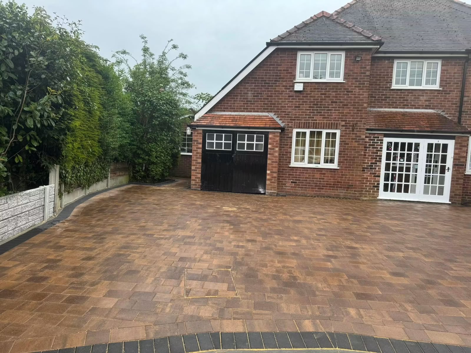 Driveway makeover — after