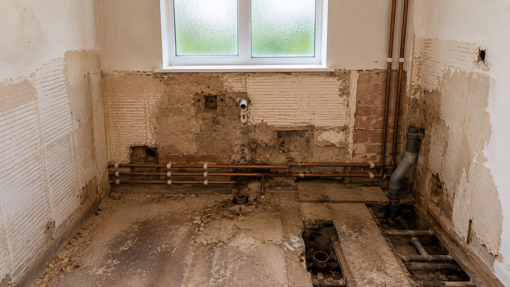 Before Plumbing