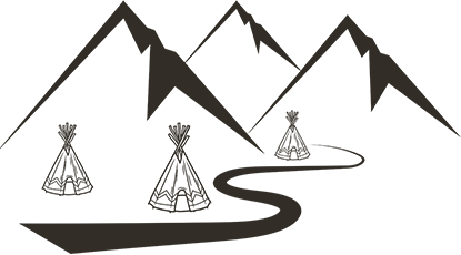 Teepees by the River logo