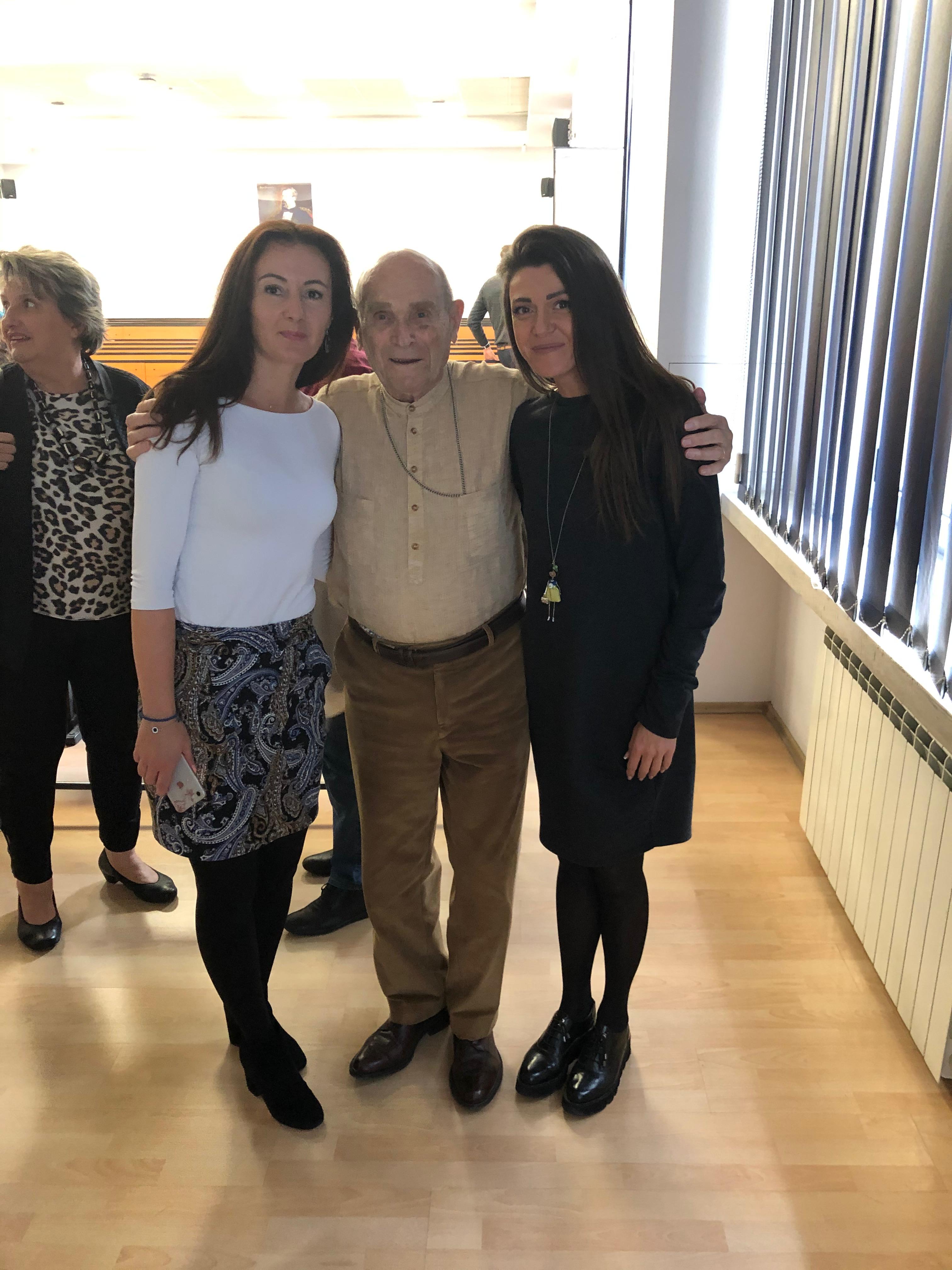 Mihaela Nistor cu Pierre Marie Gagey