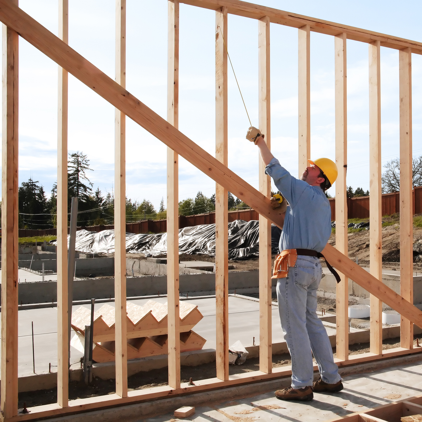 New home under construction in Canterbury
