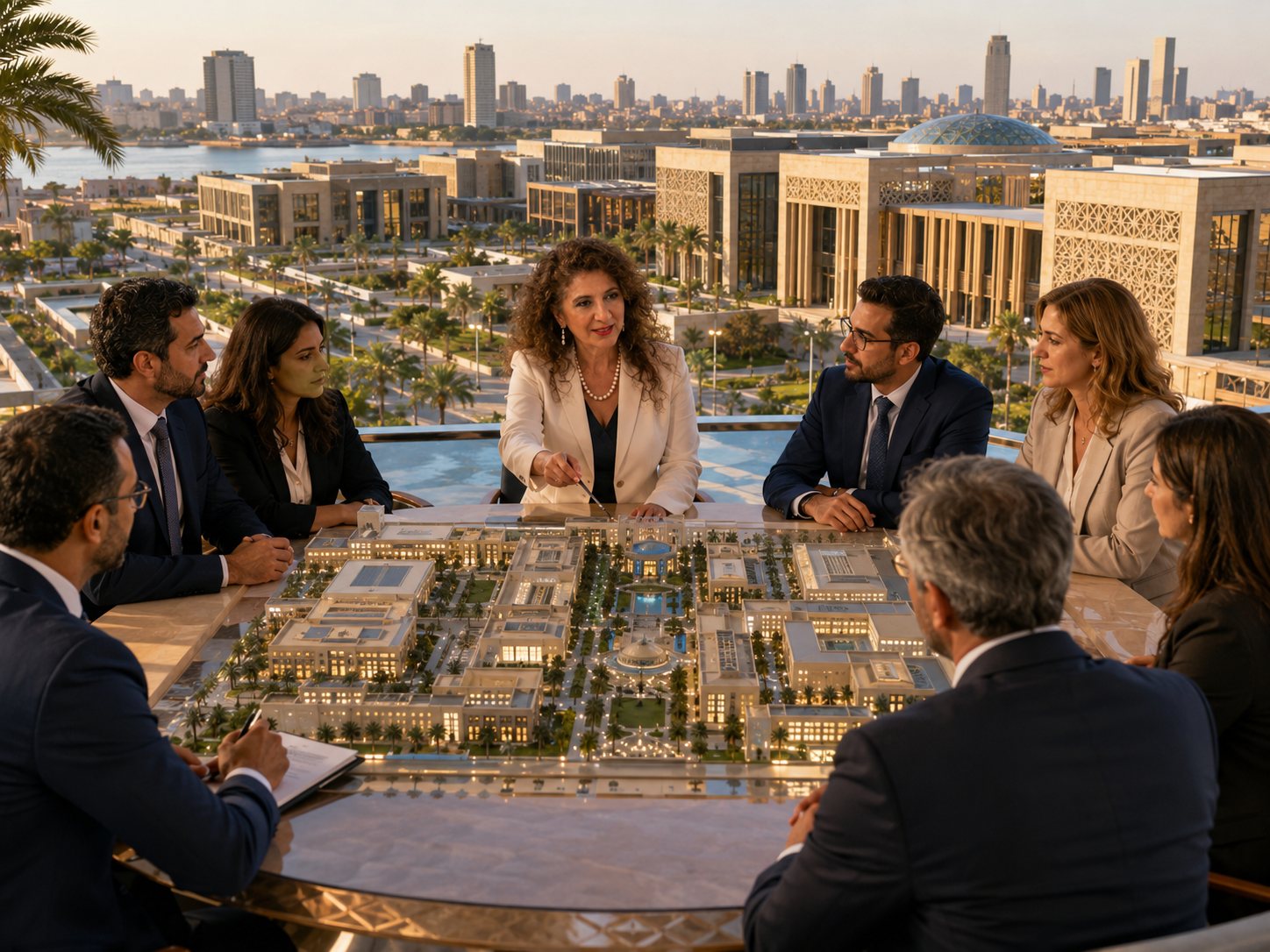 Dr. Dalal Akoury shaping Egypt's healthcare infrastructure through supportive urban development and economic growth