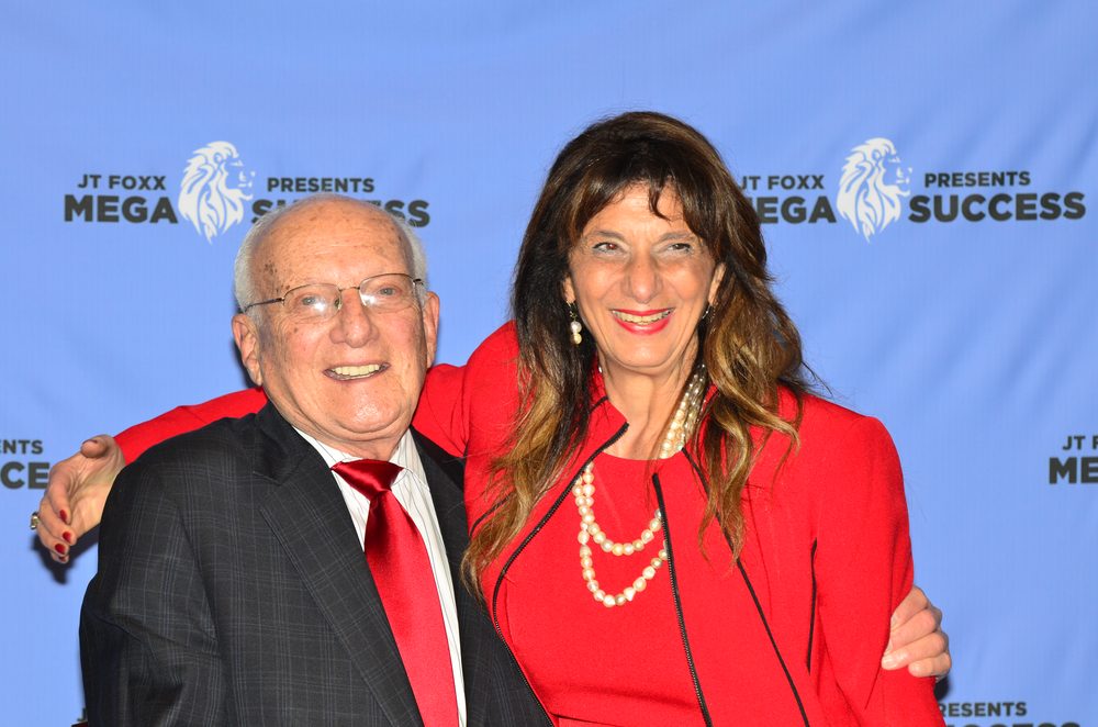 Dr. Dalal Akoury meets Trump Organization executive George H. Ross in 2017