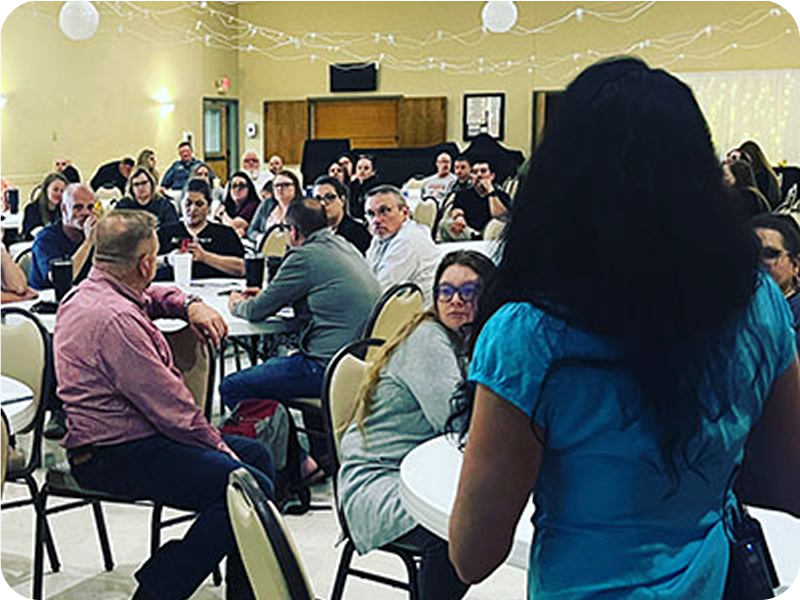 Dr. Cali Estes training Police