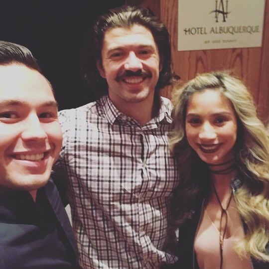 Alex Hormozi with the team