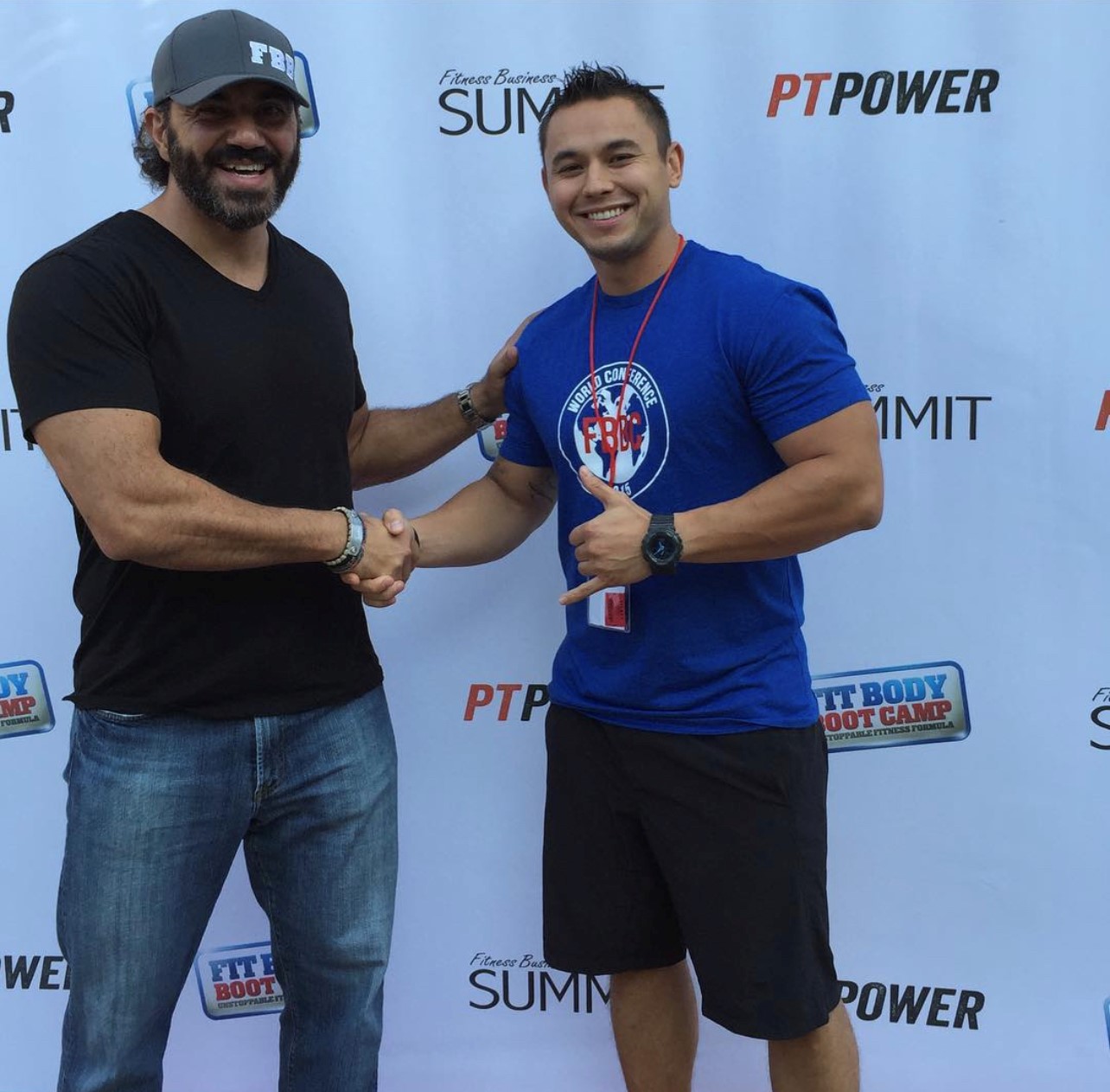 Bedros Keuilian with the team