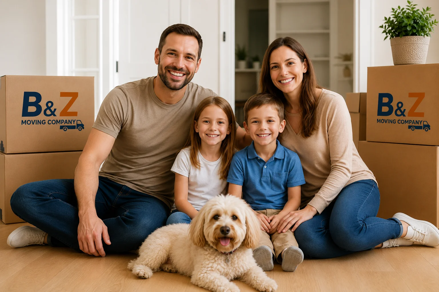 B&Z Moving Company team