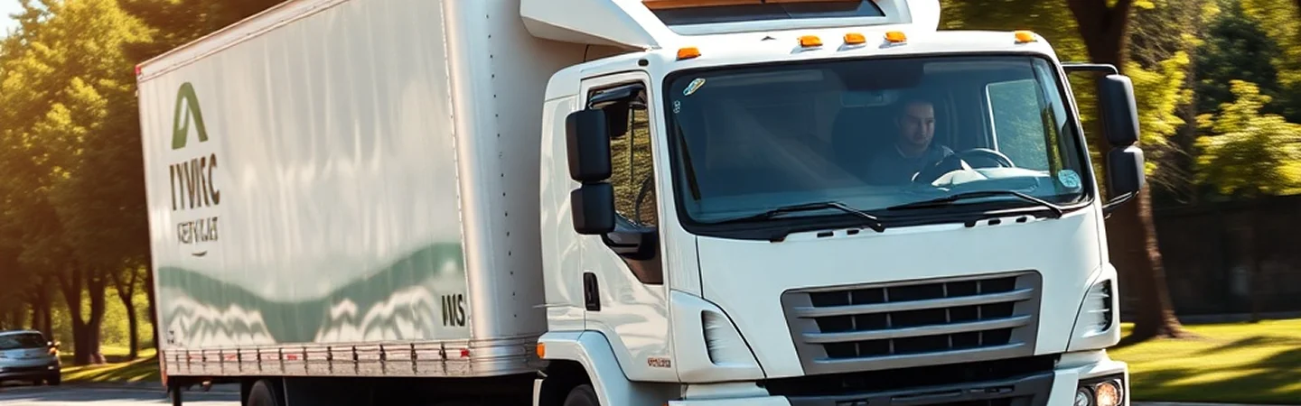 B&Z Moving Company truck