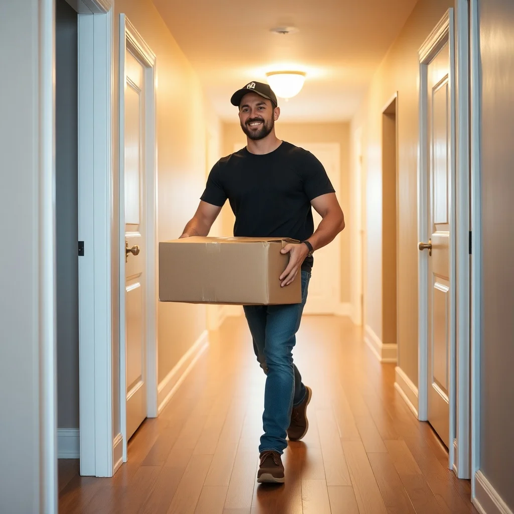 B&Z movers handling a local move