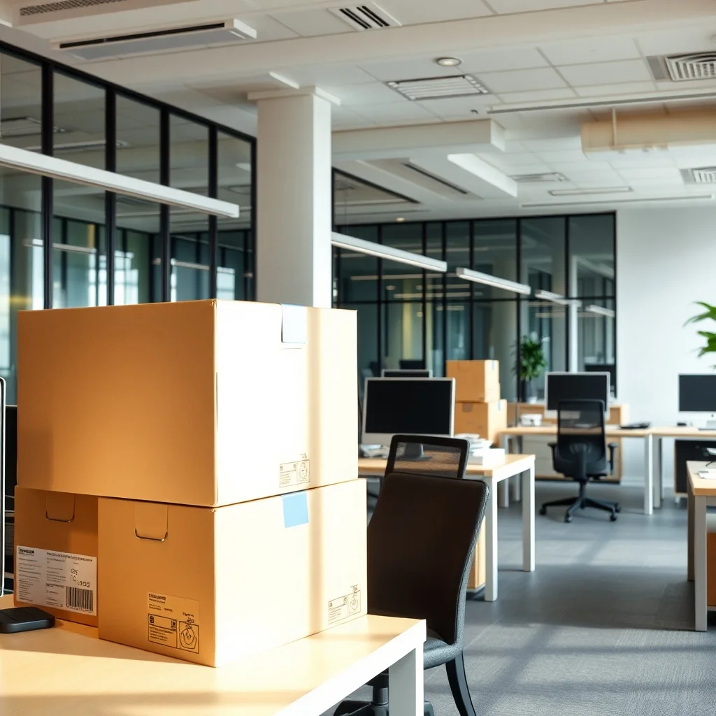 B&Z Moving Company team working on a move