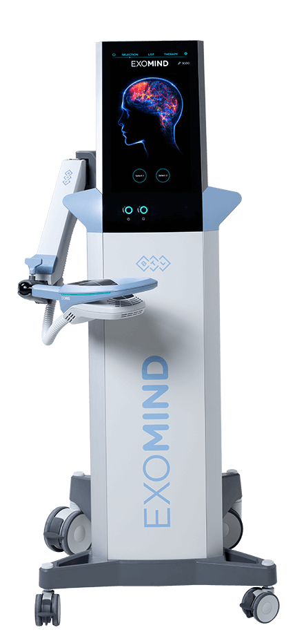 EXOMIND device — non-invasive brain stimulation therapy
