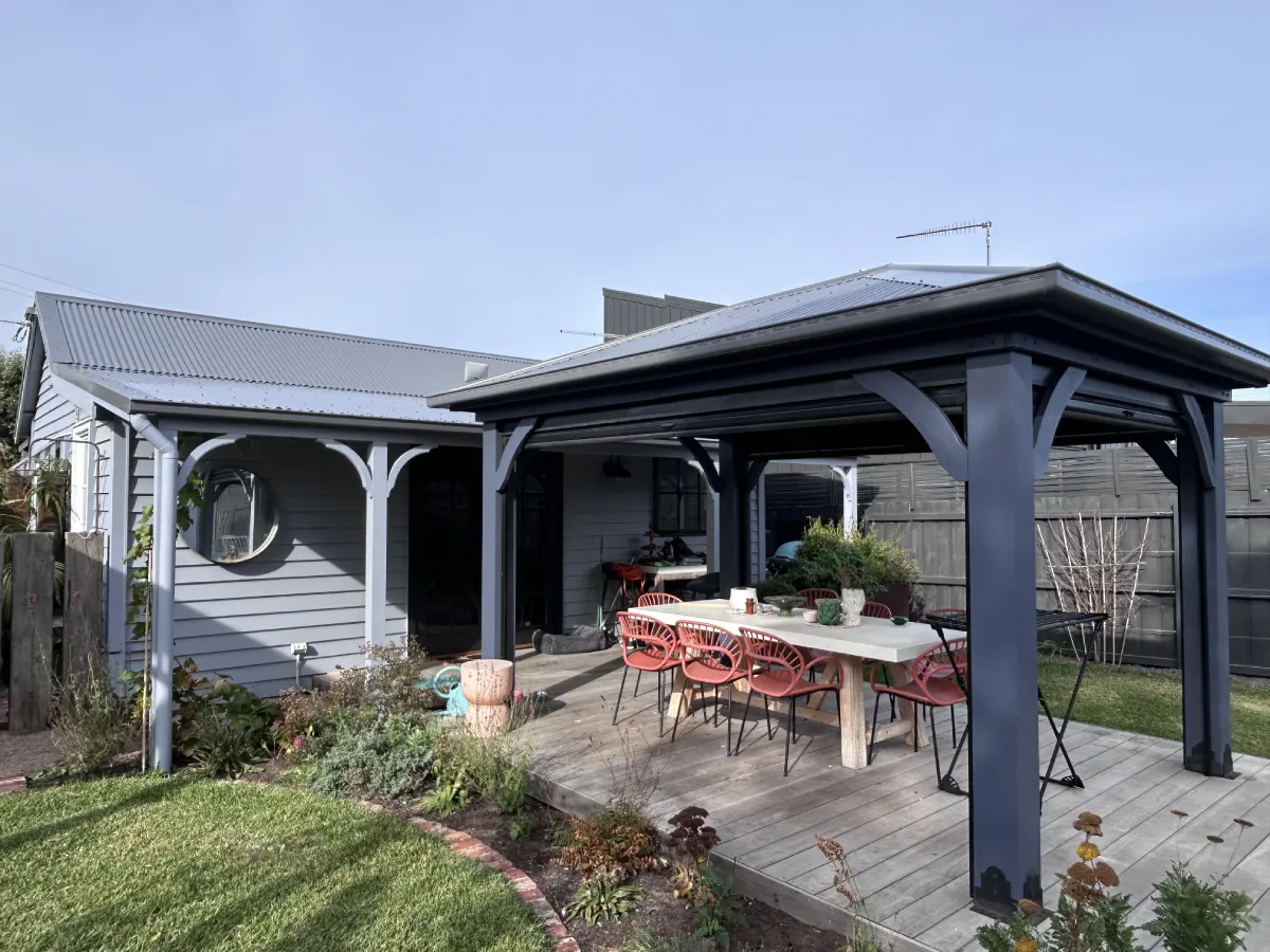 Exterior house painting by ABM Painting, Phillip Island project