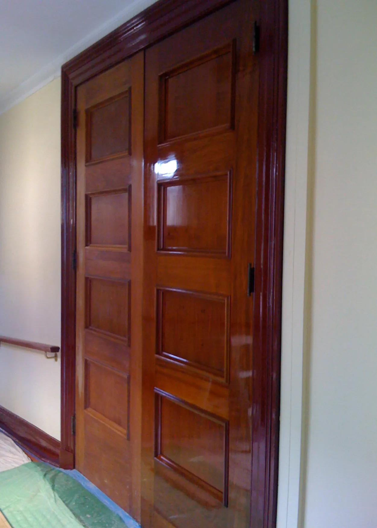 Heritage timber doors restored at South Melbourne Town Hall