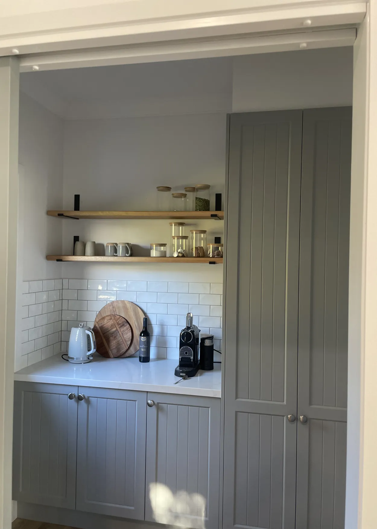 Modern kitchenette interior painting in Trentham