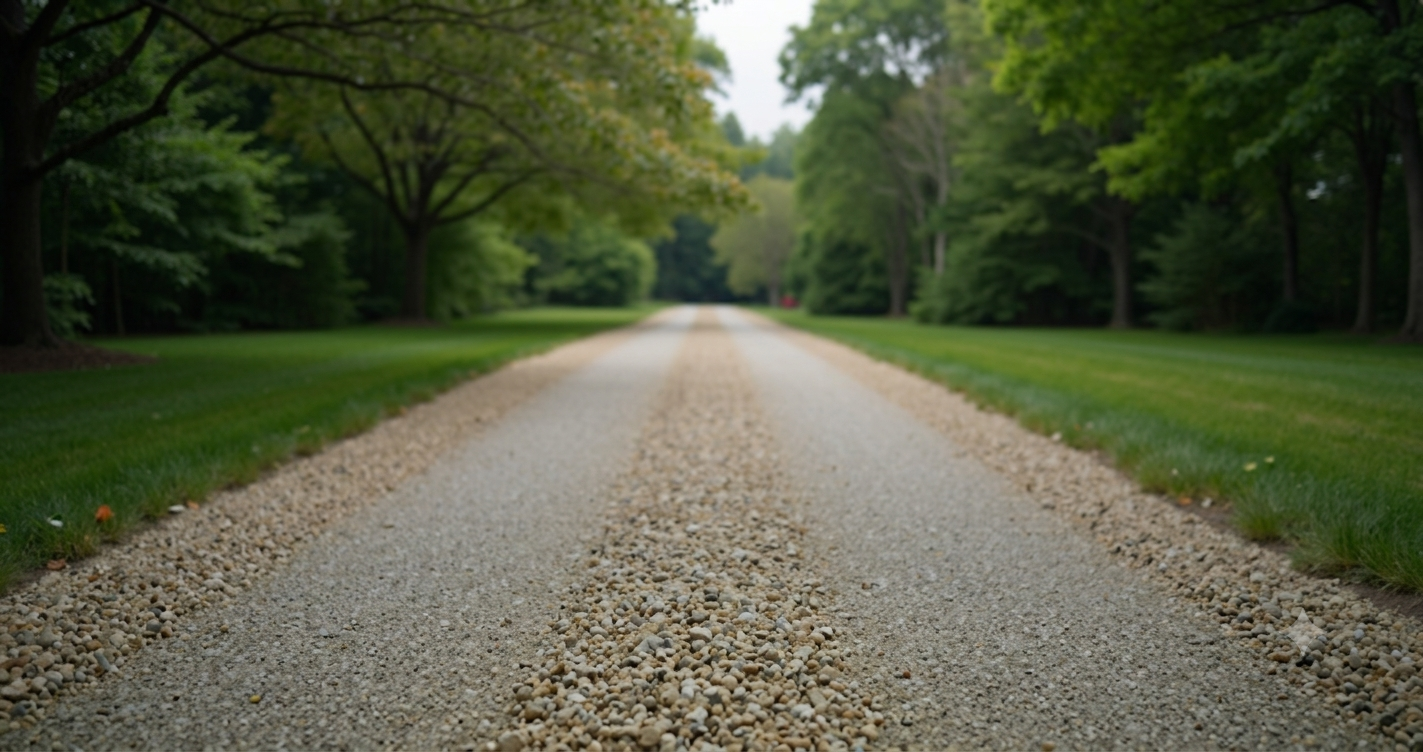 Gravel driveway and private road work