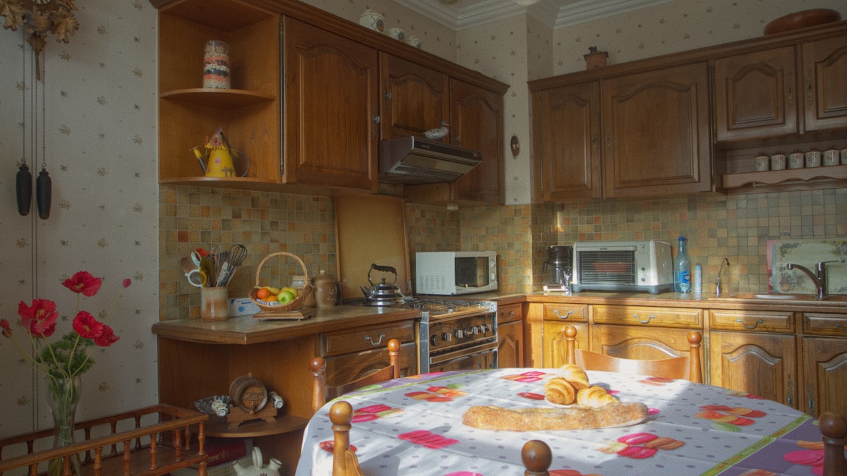Kitchen before