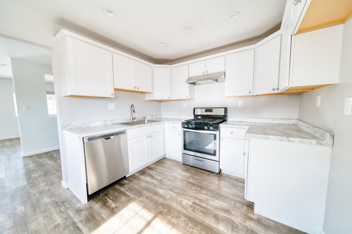 Kitchen after