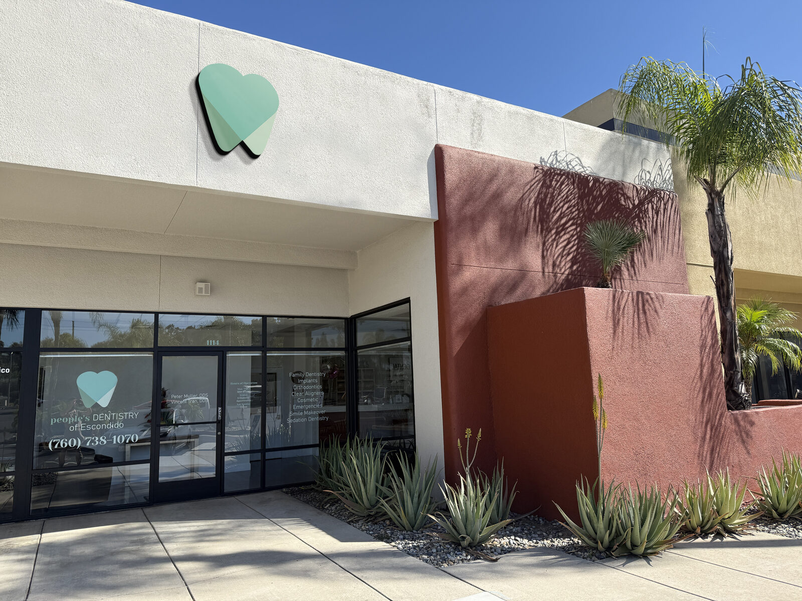 The People's Dentistry office at 1114 W Valley Pkwy in Escondido