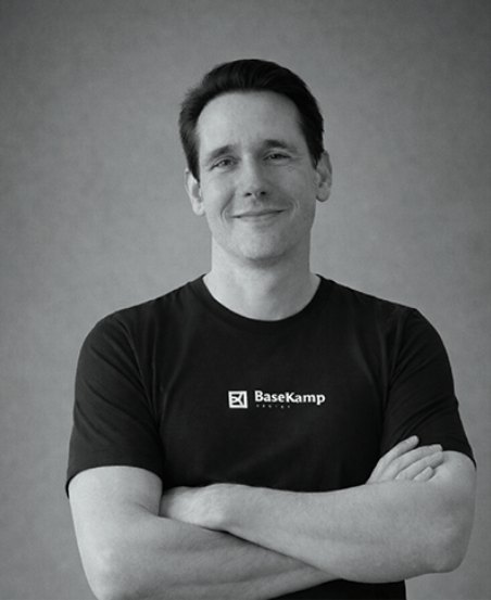 Christopher Fraze, co-founder of Basekamp Design