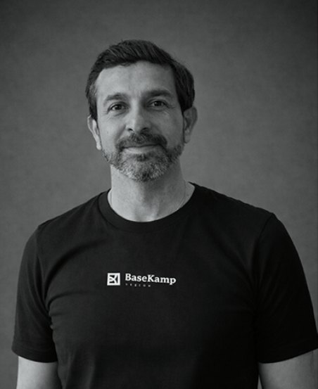 Alejandro Salazar, co-founder of Basekamp Design