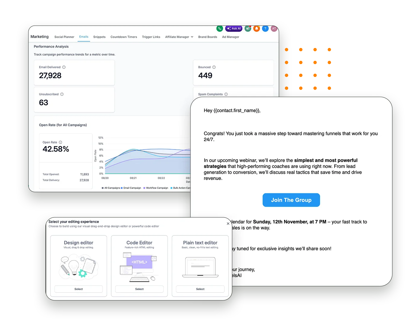 Email Marketing Dashboard
