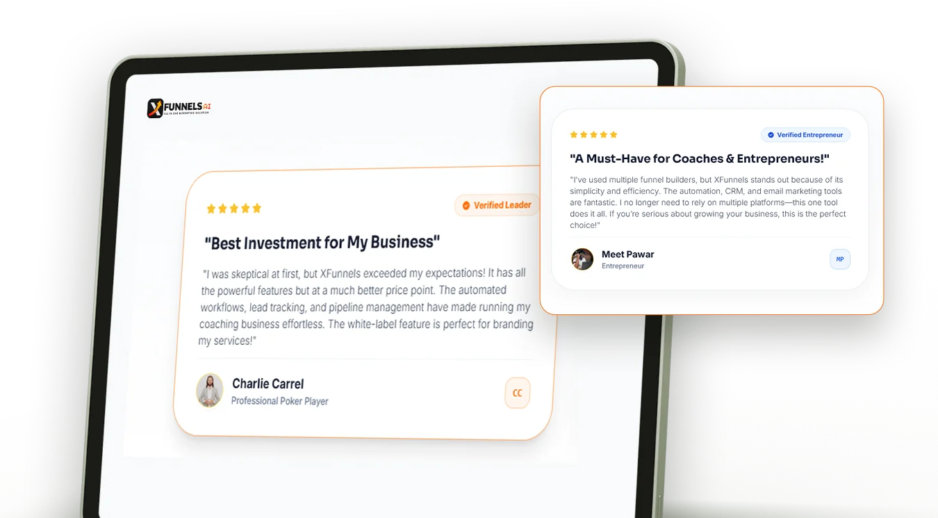 Customer Experience Mockup