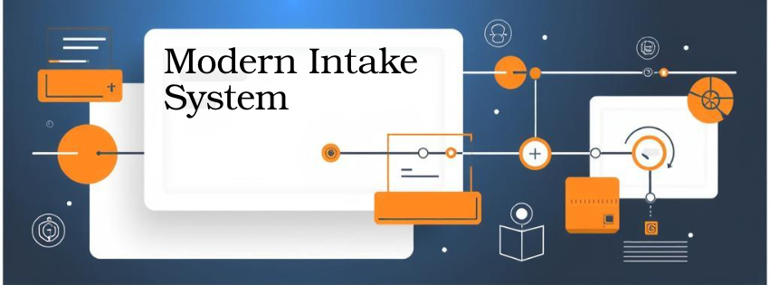 Modern intake system for small service businesses — automated workflow from first contact to booking and handoff
