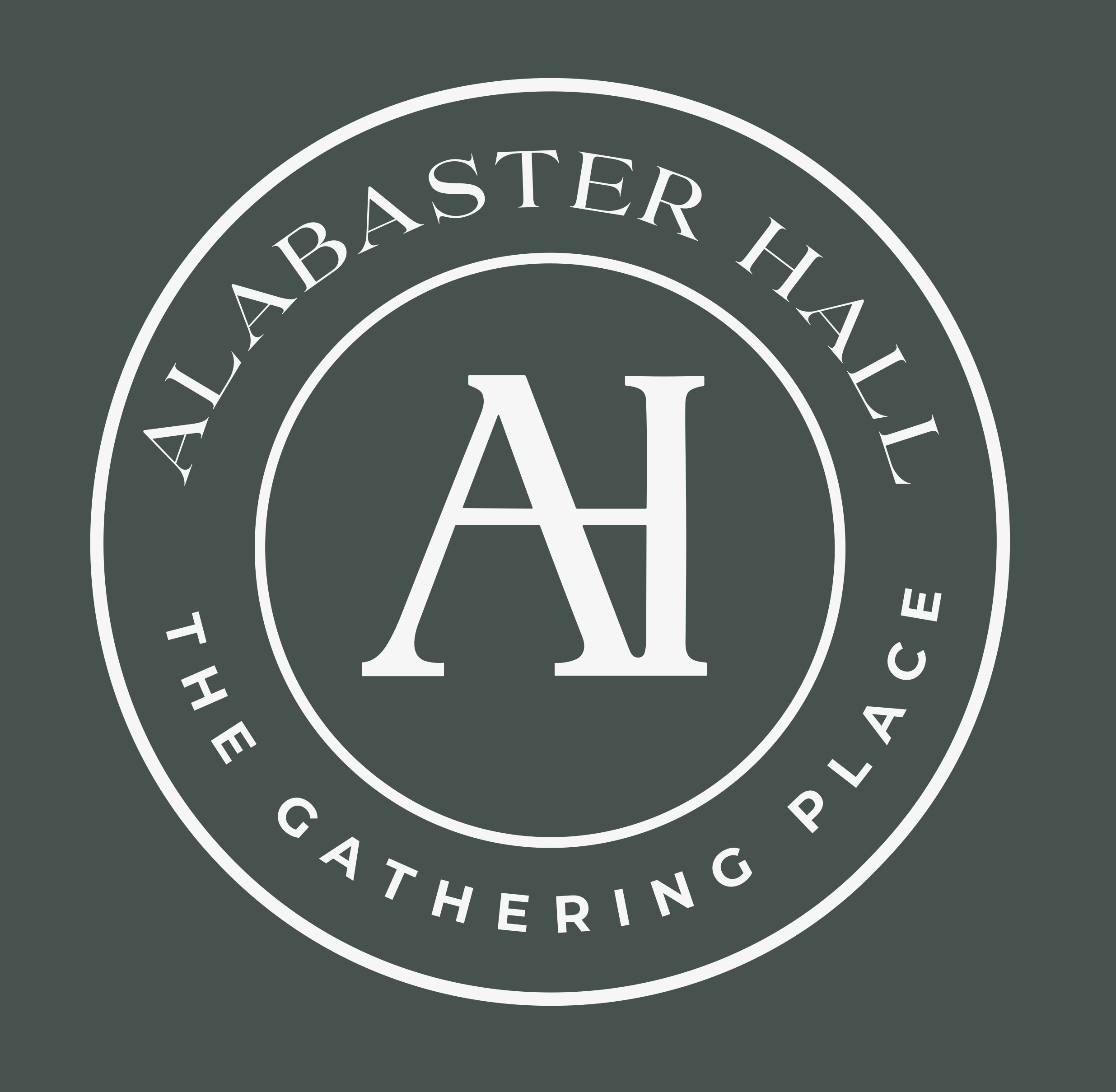 Alabaster Hall Logo
