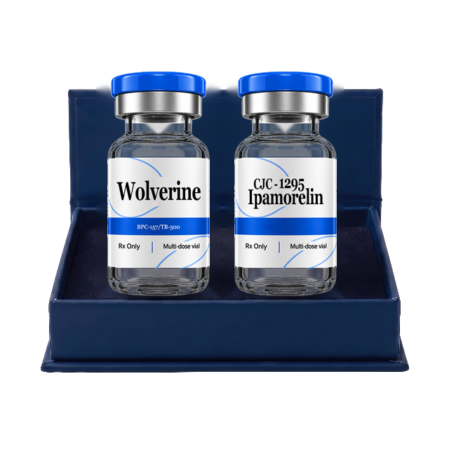 Tip Top Recovery Bundle: Wolverine (BPC-157 + TB-500) and CJC-1295 + Ipamorelin vials