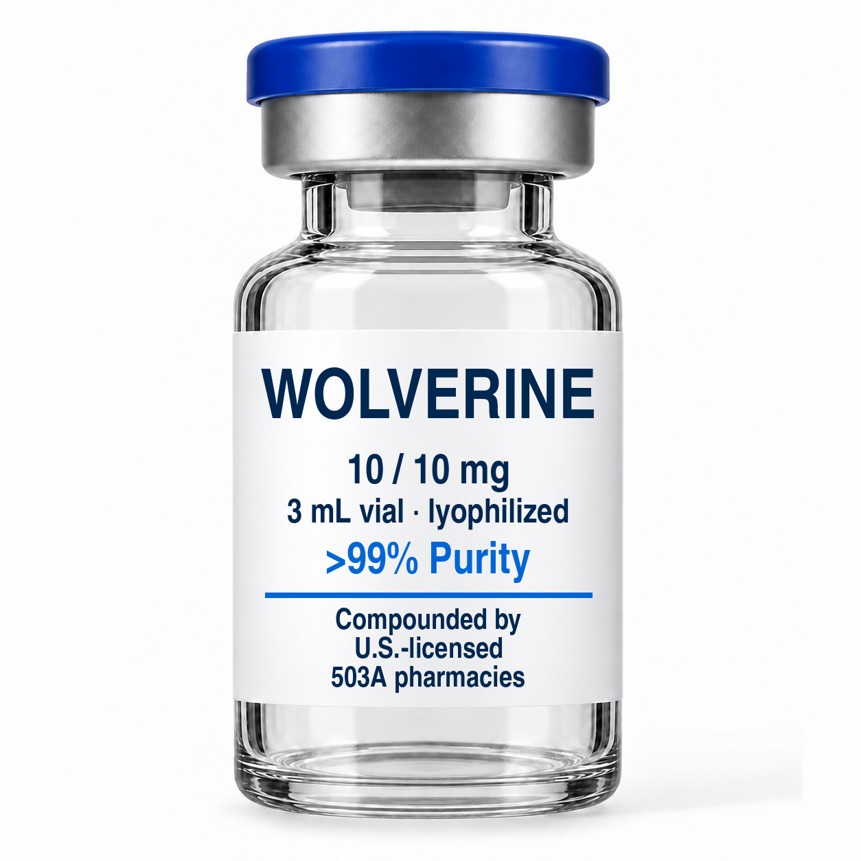 Wolverine (BPC-157 / TB-500) 10mg/10mg (3mL)