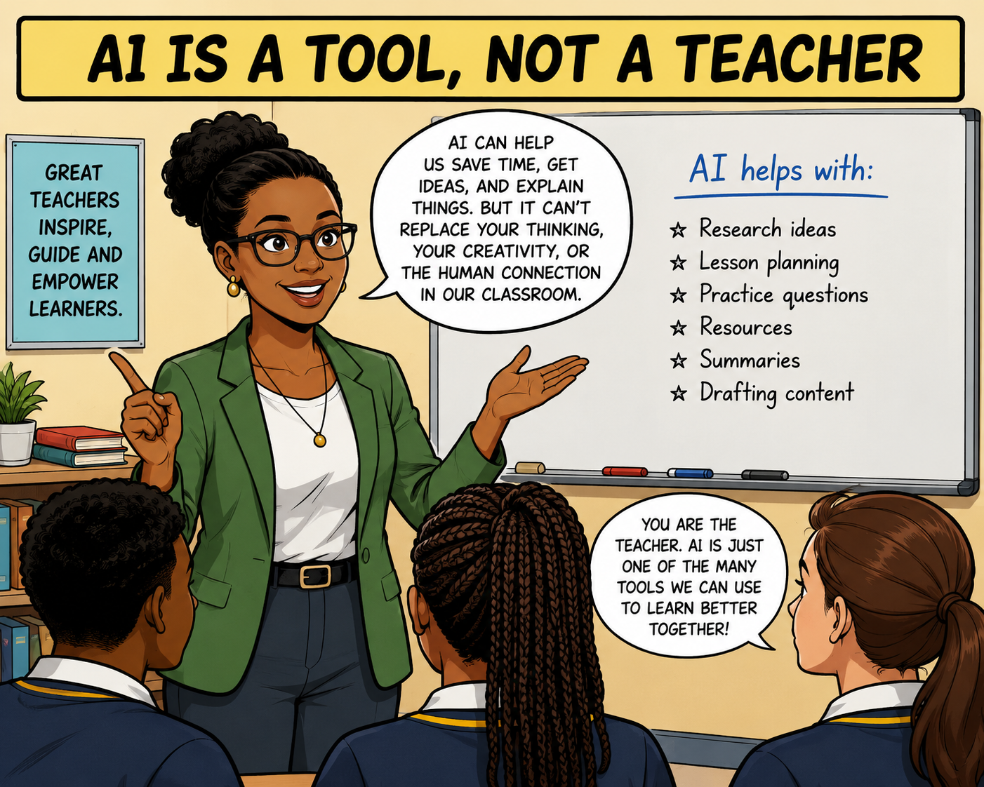 AI is a Tool, not a Teacher AI is a Tool, not a Teacher