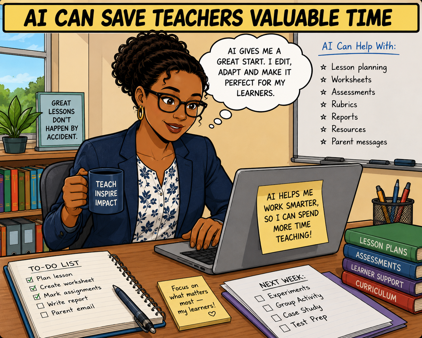 AI Can Save Teachers Valuable Time AI Can Save Teachers Valuable Time